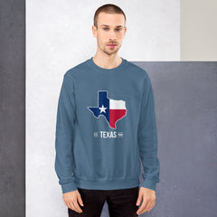 Unisex Texas Flag Sweatshirt Unisex Texas Flag Sweatshirt