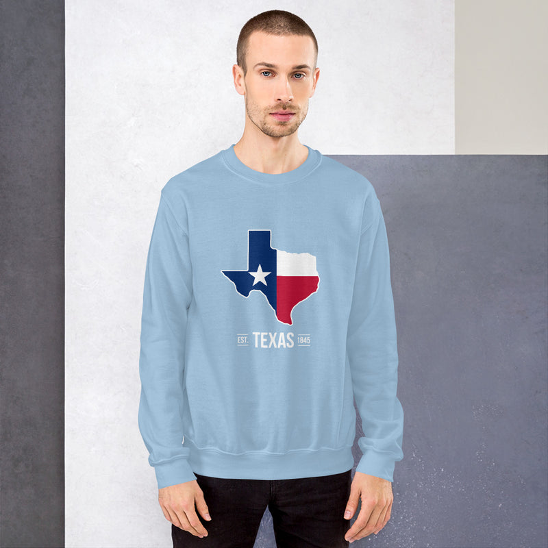 Unisex Texas Flag Sweatshirt