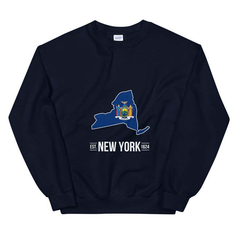 Unisex New York Flag Sweatshirt