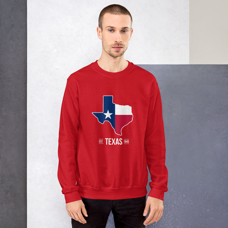 Unisex Texas Flag Sweatshirt