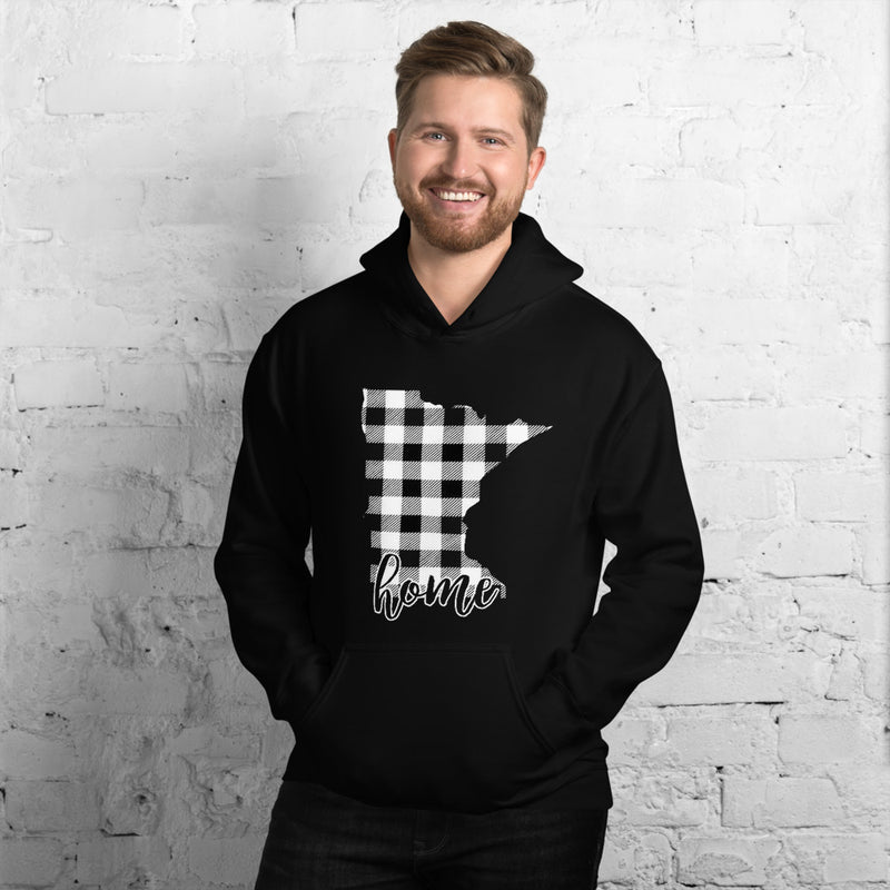 Men's Hoodie - Minnesota - Tartan Plaid