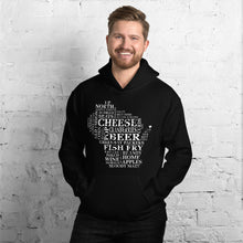 Men's Hoodie - Wisconsin - Words