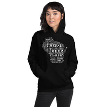 Women's Hoodie - Wisconsin - Words