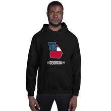 Men's Hoodie - Georgia - State Flag