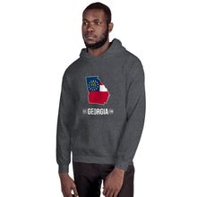 Men's Hoodie - Georgia - State Flag