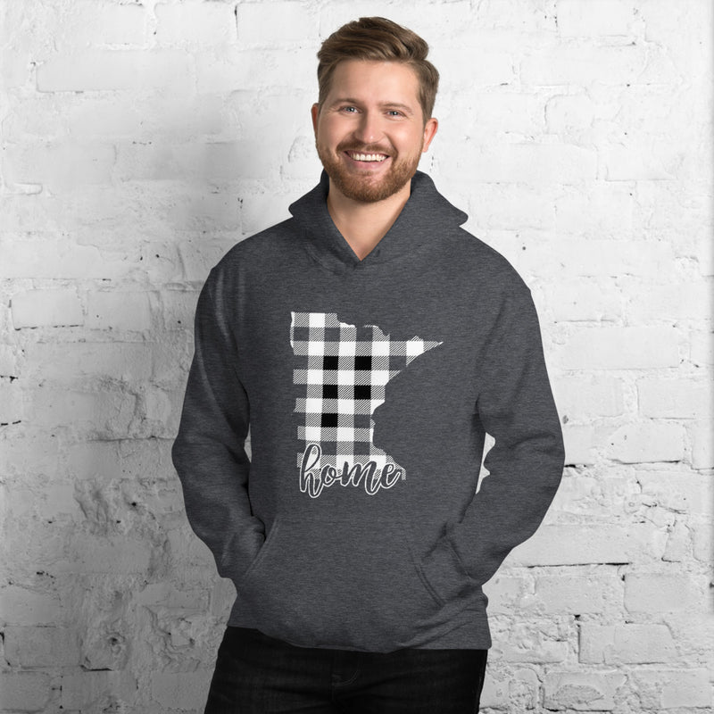 Men's Hoodie - Minnesota - Tartan Plaid