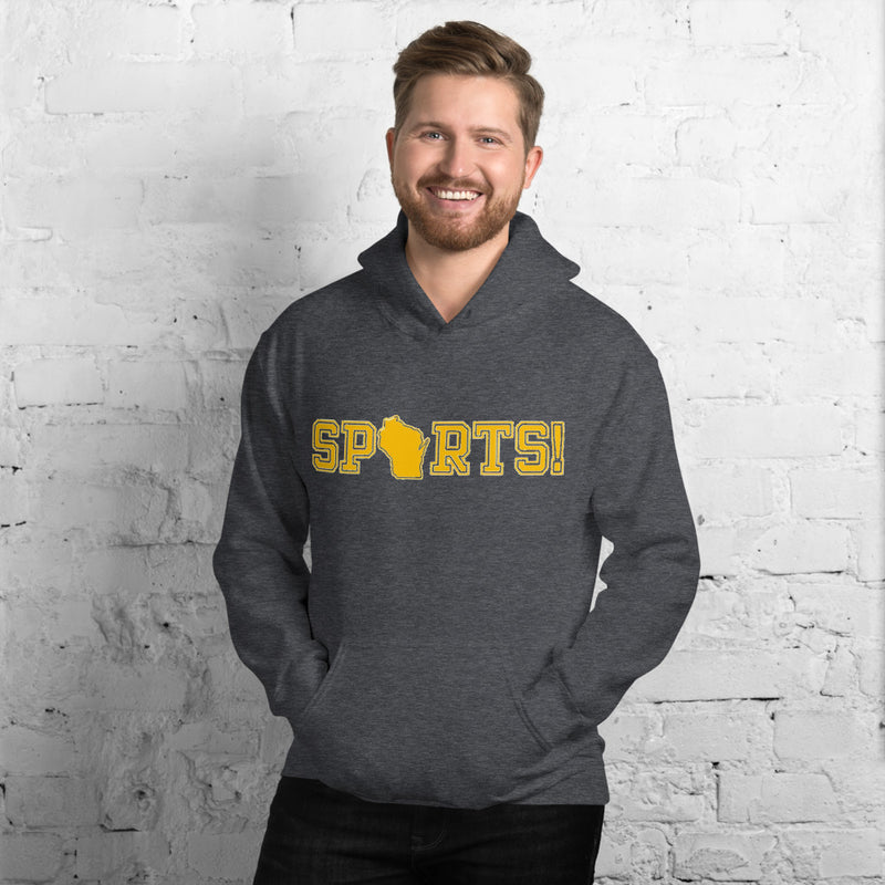 Men's Hoodie - Wisconsin - Sports