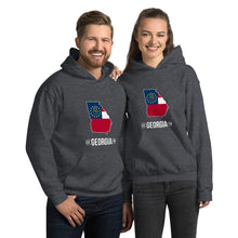 Men's Hoodie - Georgia - State Flag