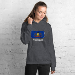 Women's Hoodie - Pennsylvania - State Flag