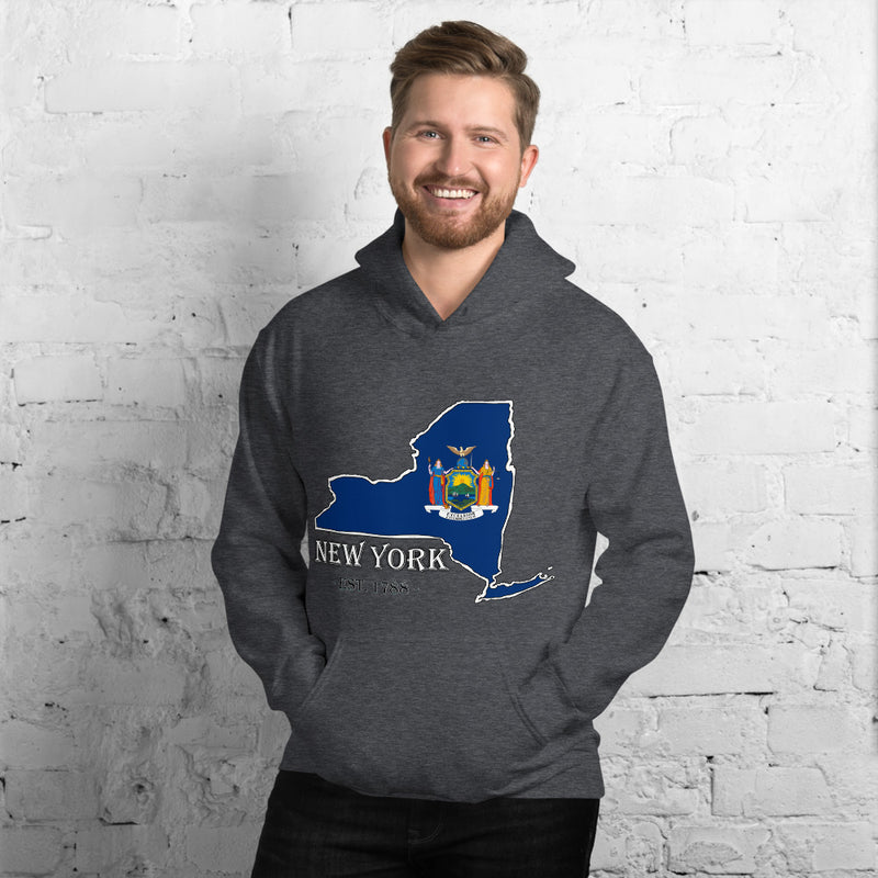 Men's Hoodie - New York, Established 1788