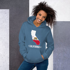 Women's Hoodie - California State Flag Women's Hoodie - California State Flag