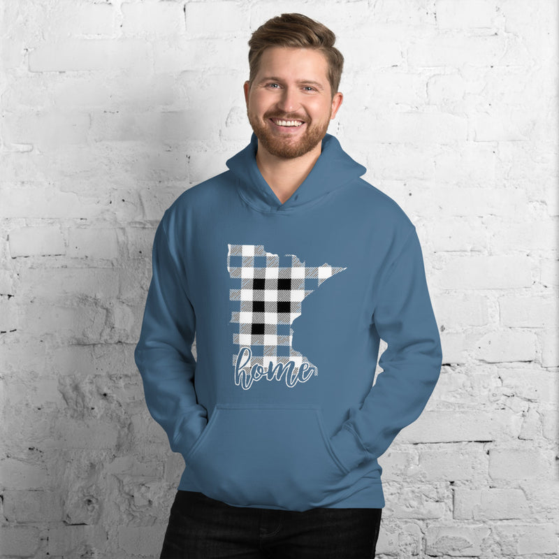 Men's Hoodie - Minnesota - Tartan Plaid
