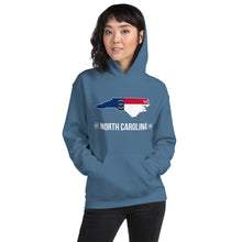 Women's Hoodie - North Carolina - State Flag