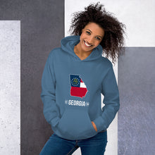 Women's Hoodie - Georgia - State Flag