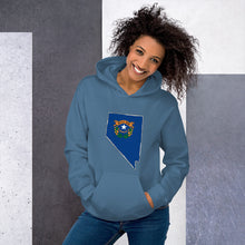 Women's Hoodie - Nevada - State Flag