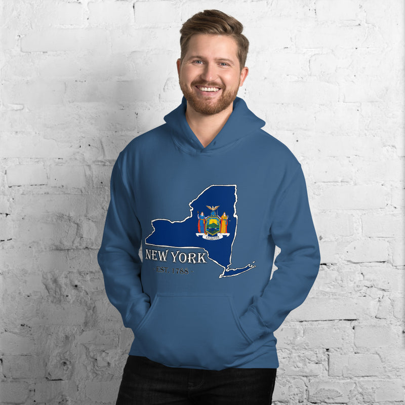 Men's Hoodie - New York, Established 1788