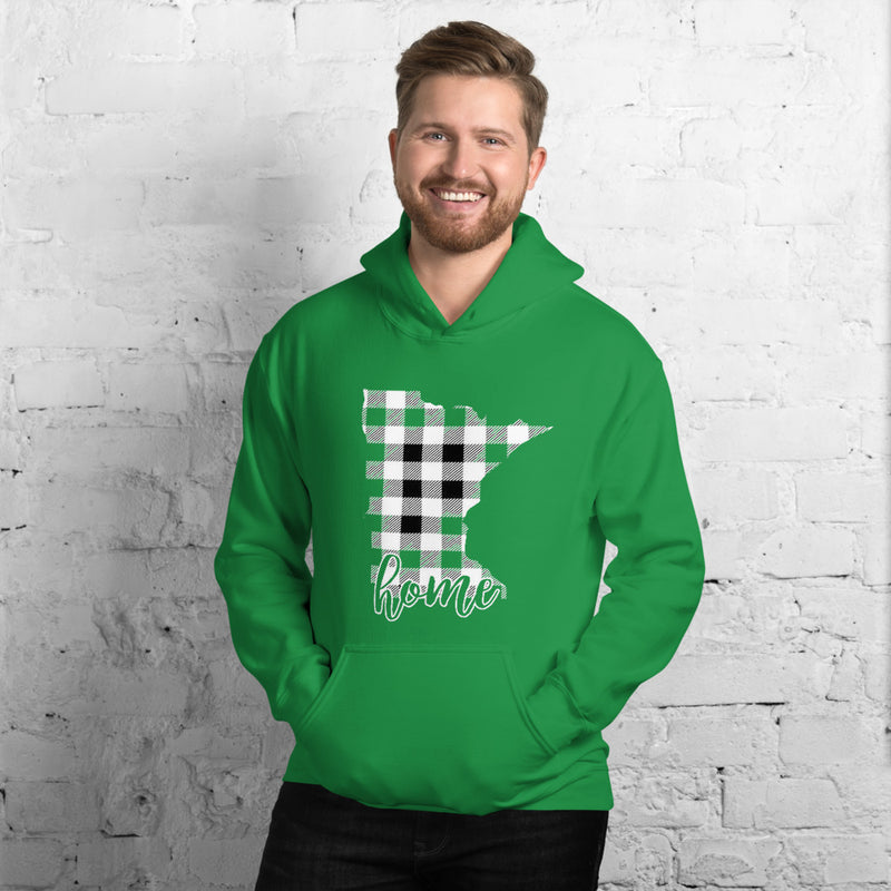 Men's Hoodie - Minnesota - Tartan Plaid