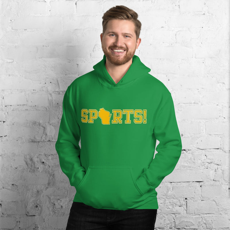 Men's Hoodie - Wisconsin - Sports