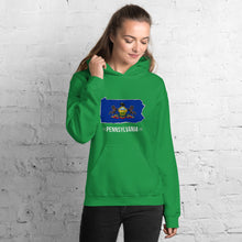 Women's Hoodie - Pennsylvania - State Flag