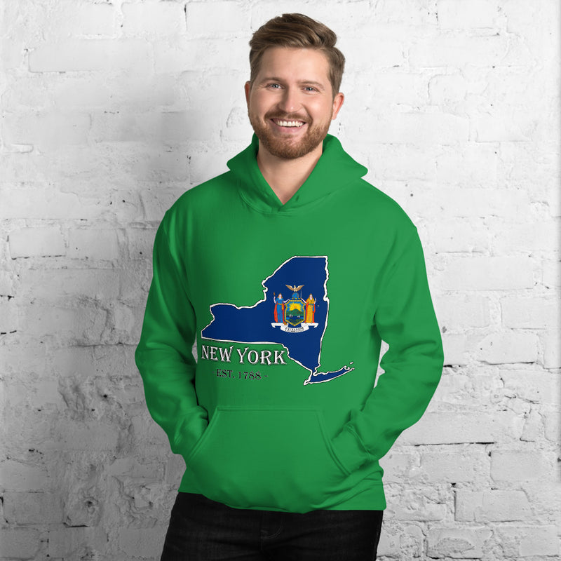 Men's Hoodie - New York, Established 1788