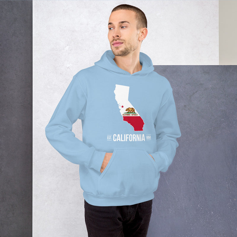 Men's Hoodie - California State Flag
