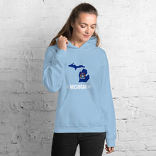 Women's Hoodie - Michigan - State Flag