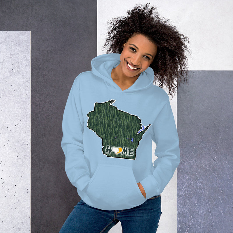 Women's Hoodie - Wisconsin - Lakes-Forest - Pro
