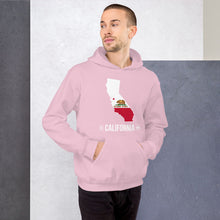 Men's Hoodie - California State Flag