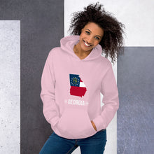 Women's Hoodie - Georgia - State Flag
