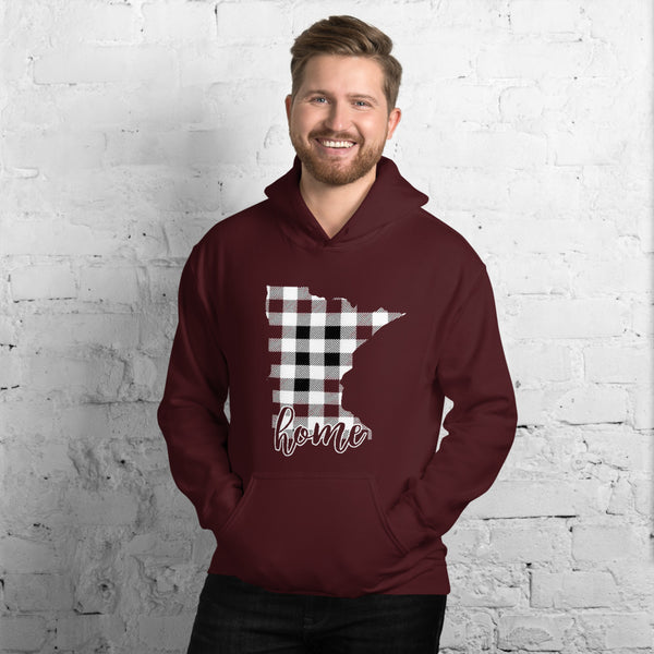 Men's Hoodie - Minnesota - Tartan Plaid