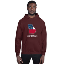 Men's Hoodie - Georgia - State Flag
