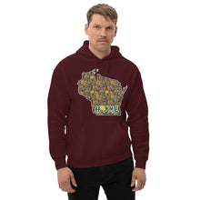 Men's Hoodie - Wisconsin - Lakes/Trees - HeartHome Pro
