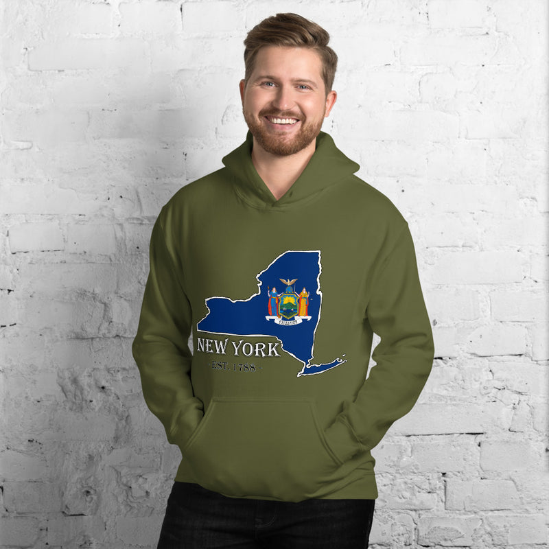 Men's Hoodie - New York, Established 1788