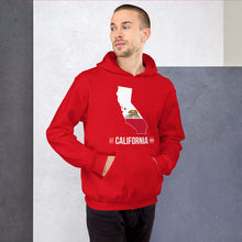 Men's Hoodie - California State Flag