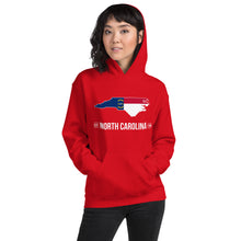 Women's Hoodie - North Carolina - State Flag