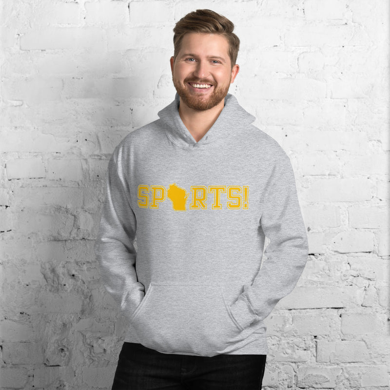 Men's Hoodie - Wisconsin - Sports
