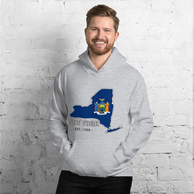 Men's Hoodie - New York, Established 1788