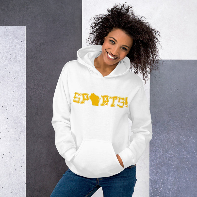 Women's Hoodie - Wisconsin - Sports!
