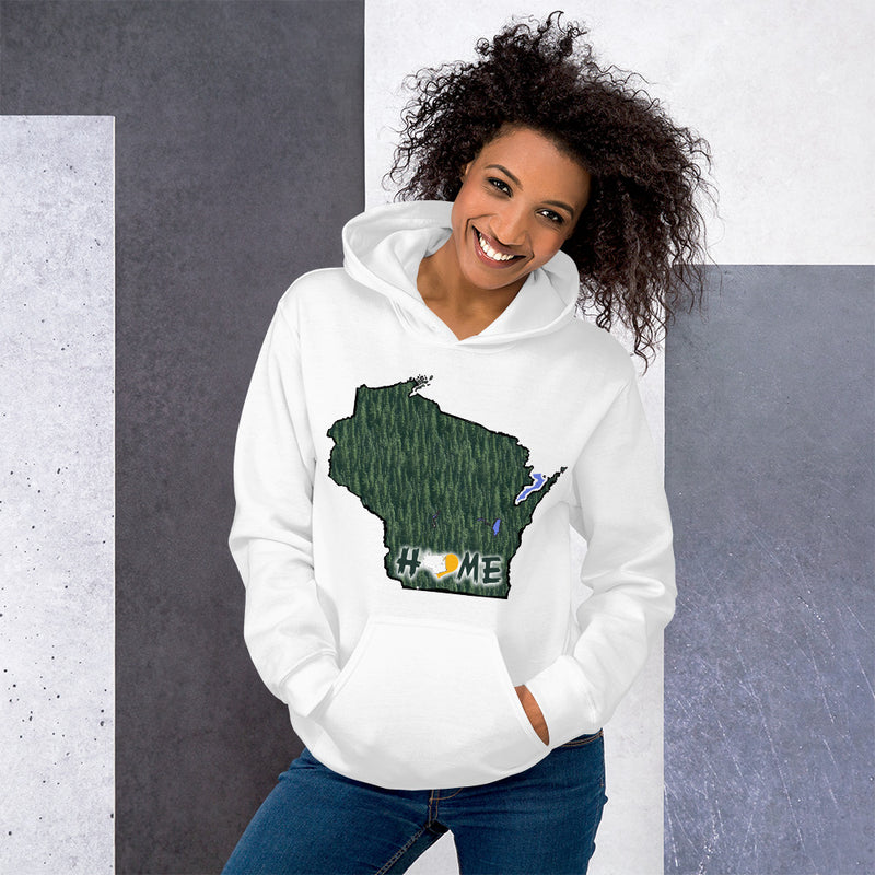 Women's Hoodie - Wisconsin - Lakes-Forest - Pro