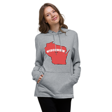 LIGHTweight Hoodie - Wisconsin - Arc Text