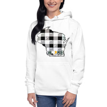 Women's Hoodie - Wisconsin - Tartan - Home Heart Pro