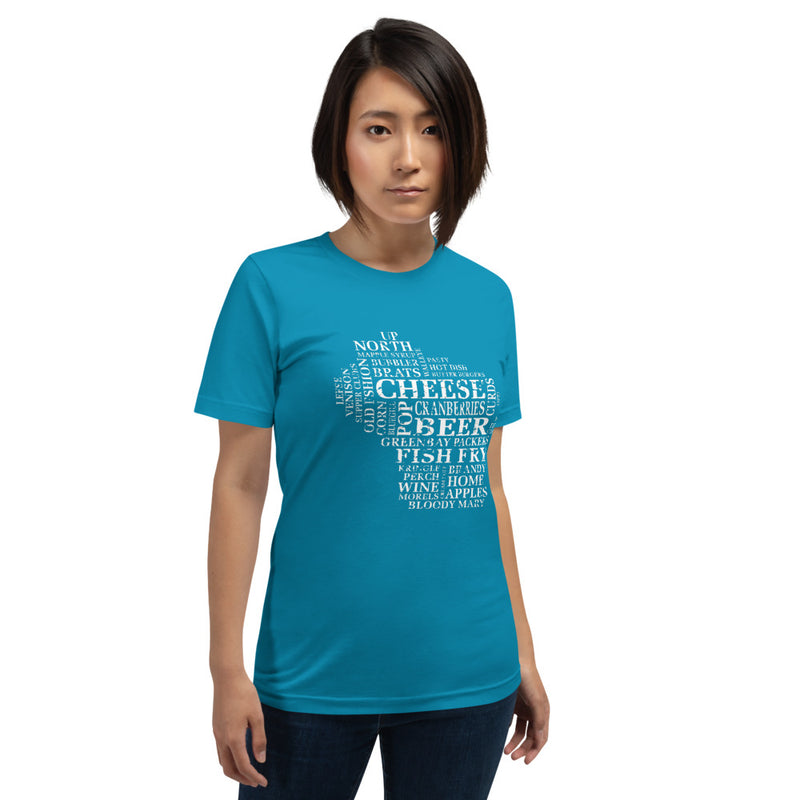 Women's T-Shirt - Wisconsin - Words