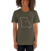 Short-Sleeve Unisex Missouri T-Shirt