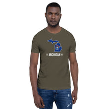 Men's T-Shirt - Michigan - State Flag