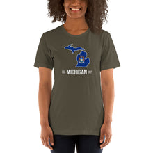 Women's T-Shirt - Michigan - State Flag
