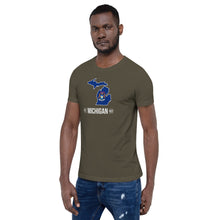 Men's T-Shirt - Michigan - State Flag