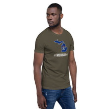 Men's T-Shirt - Michigan - State Flag