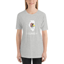 Women's T-Shirt - Illinois - State Flag