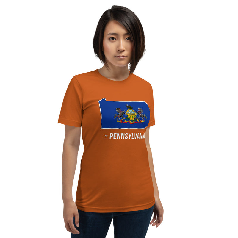 Women's T-Shirt - Pennsylvania - State Flag