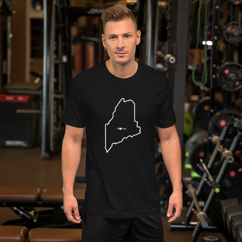 Short-Sleeve Unisex Maine T-Shirt